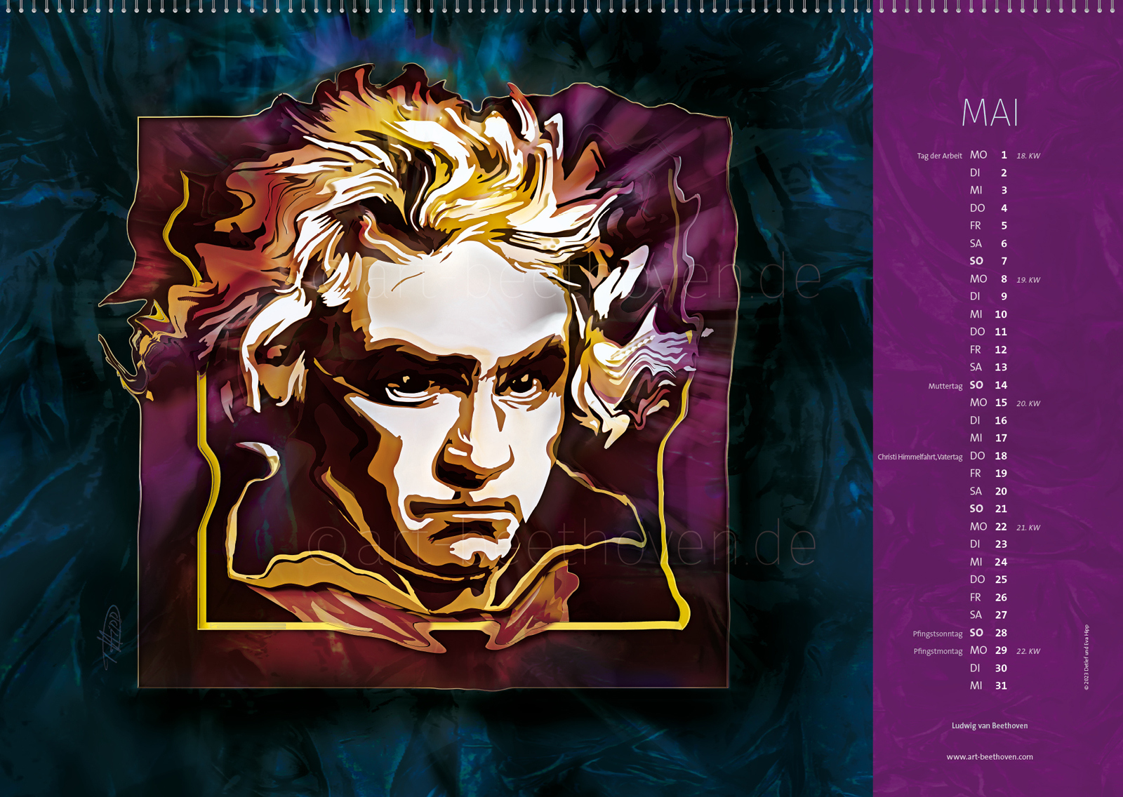 Wandkalender 2023: Blatt 05