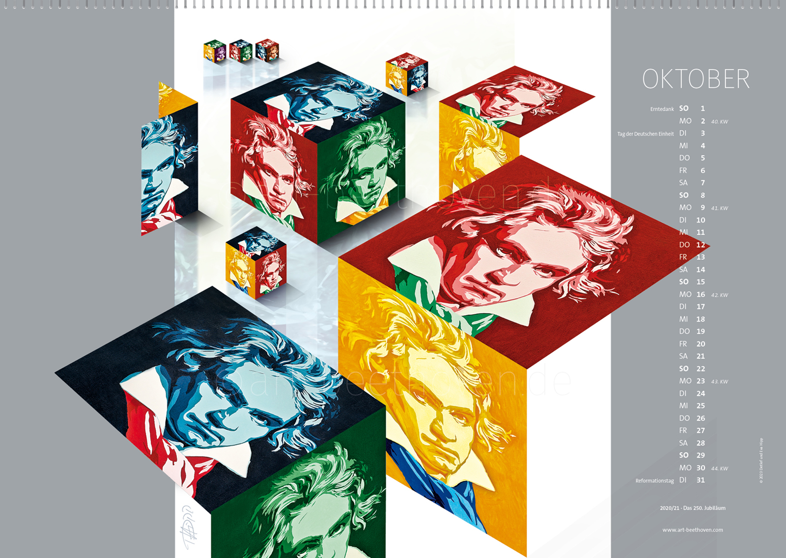 Wandkalender 2023: Blatt 10